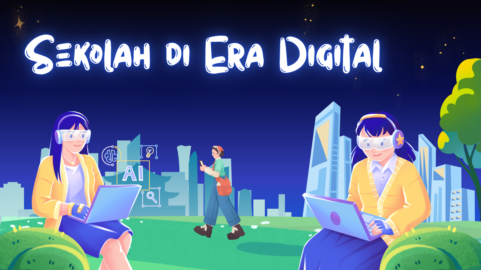 Hidup di Era Digital Presentasi